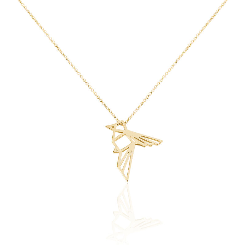 Collier Plaque Or Jaune Thea - Spannringe Damen | OROVIVO