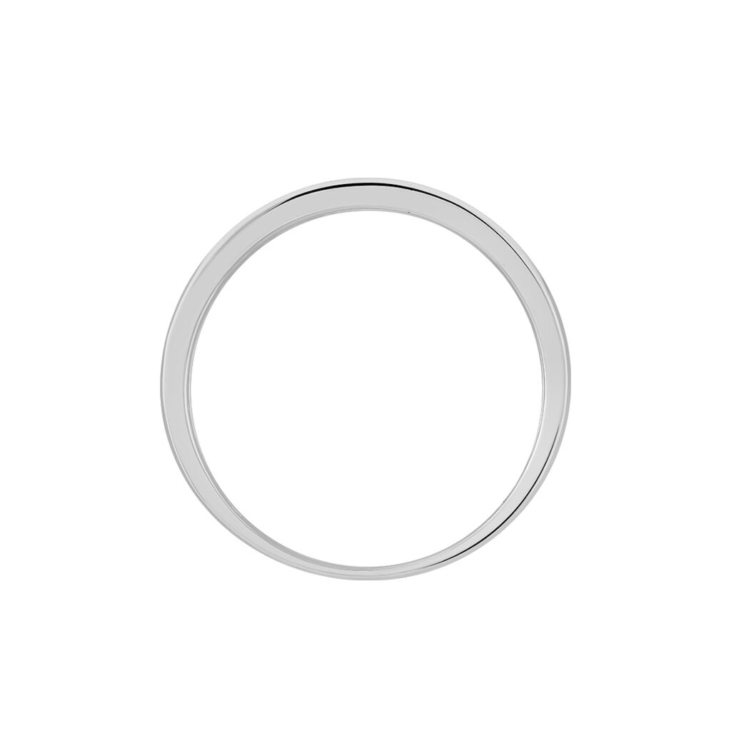 Vienna Damen Ring Wei&szlig;gold 375 (9 Karat) Diamant Wei&szlig; 0,020 ct Viereck