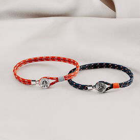 Herrenarmband Seilband Dunkelblau Propeller - Armbänder Herren | OROVIVO