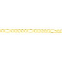 FIGARO S 6 Herren Kette Silber vergoldet 925 B 6 mm