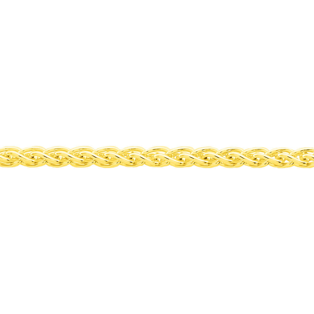 Damen Zopfkette Gold 585  - Halsketten Damen | OROVIVO