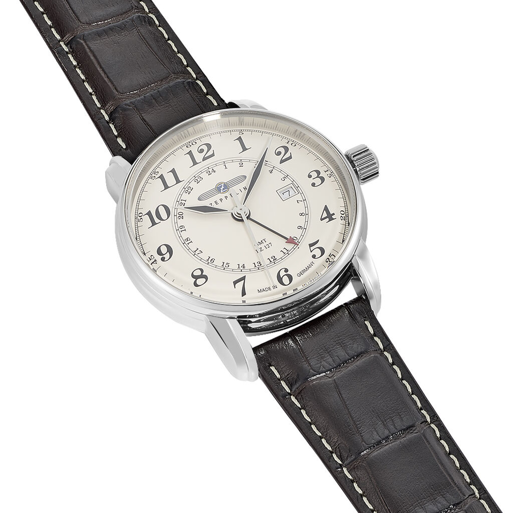 Zeppelin Herrenuhr Graf 7642-5 Quarz - Armbanduhren Herren | OROVIVO