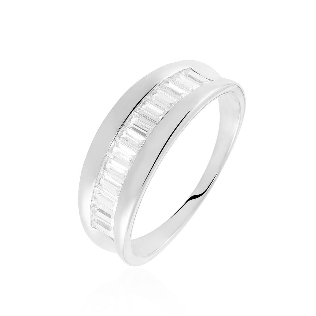 Bague Or Weiss Audreyanne Oxyde Baguette - Spannringe Damen | OROVIVO