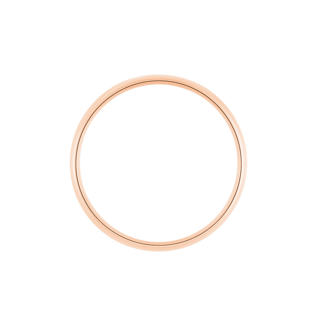 Alliance Sonia Demi Jonc Confort Or Rose - Spannringe Familie | OROVIVO