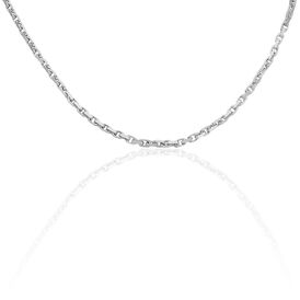 Unisex Ankerkette Silber 925 Diamantiert 60cm - Ketten ohne Anhänger Unisex | OROVIVO