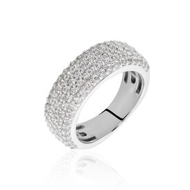Cocktailringe Silber 925 Zirkonia Pavina - Cocktailringe Damen | OROVIVO