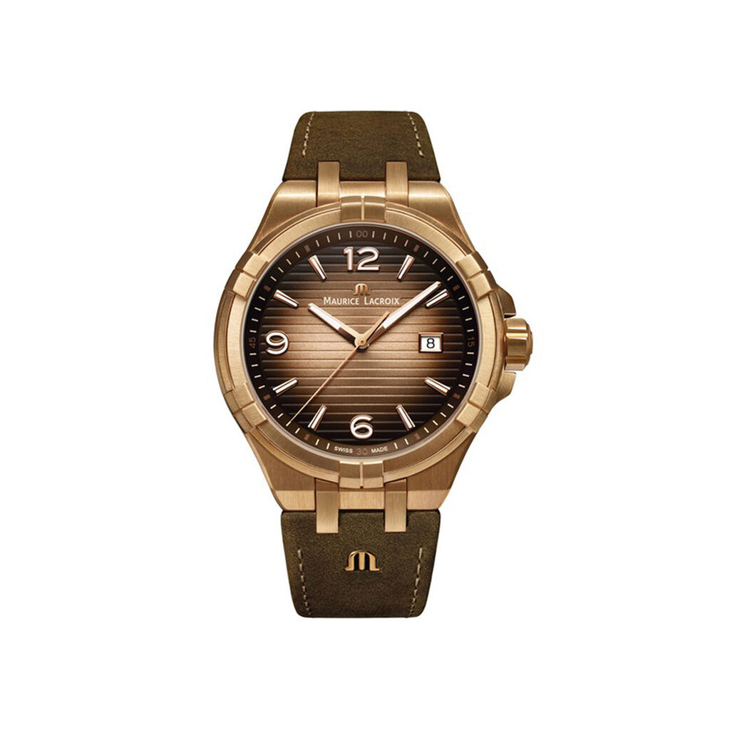 Maurice Lacroix Herrenuhr Aikon Ai1028-brz01-720-1 - Armbanduhren Herren | OROVIVO