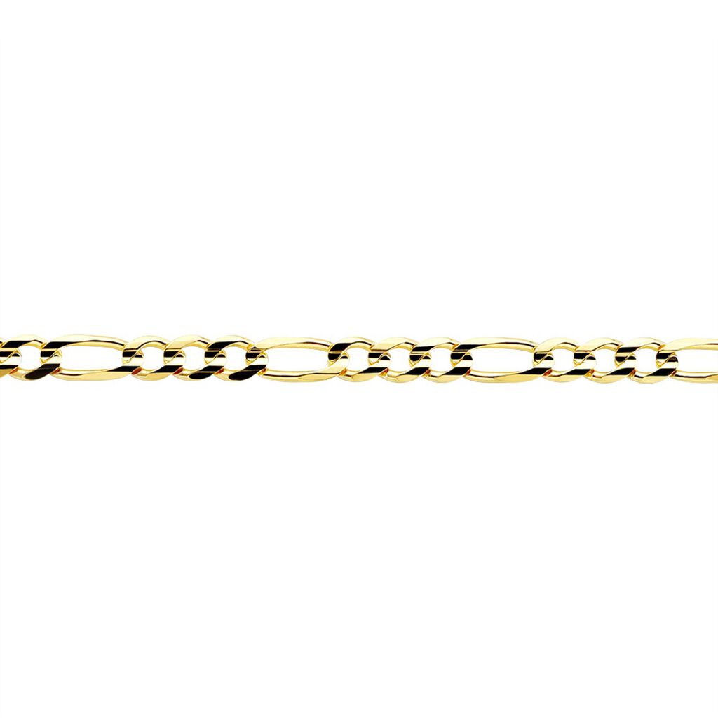 FIGARO Unisex Kette Gold 375 (9 Karat) B 3,1 mm