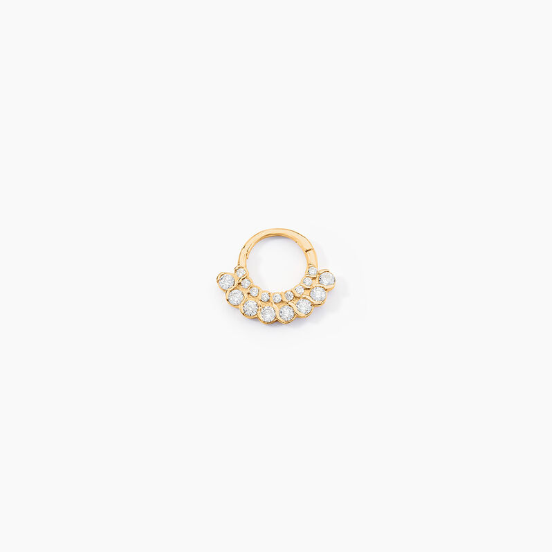 Piercing D'oreille Et/ou De Nez Unitaire Pierce Or Jaune Oxyde - Spannringe Damen | OROVIVO