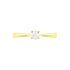 VICTORIA Damen Ring Gold 375 (9 Karat) Diamant Weiß 0,25 ct
