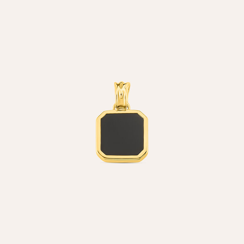 Pendente L'homme Or Oro Giallo Onice - Spannringe Herren | OROVIVO