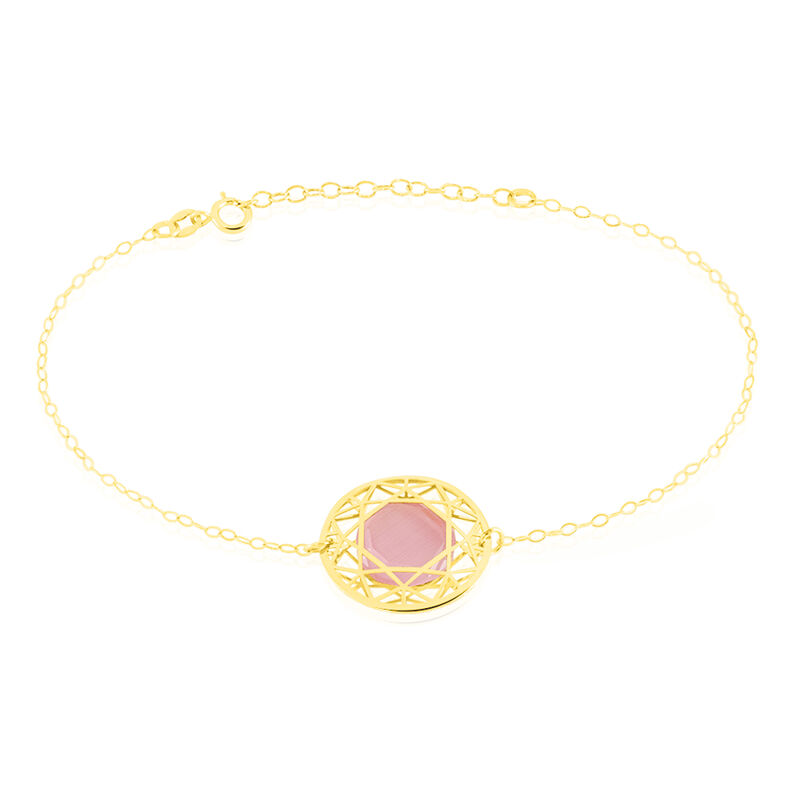 Bracelet Or Jaune Cristal - Spannringe Damen | OROVIVO