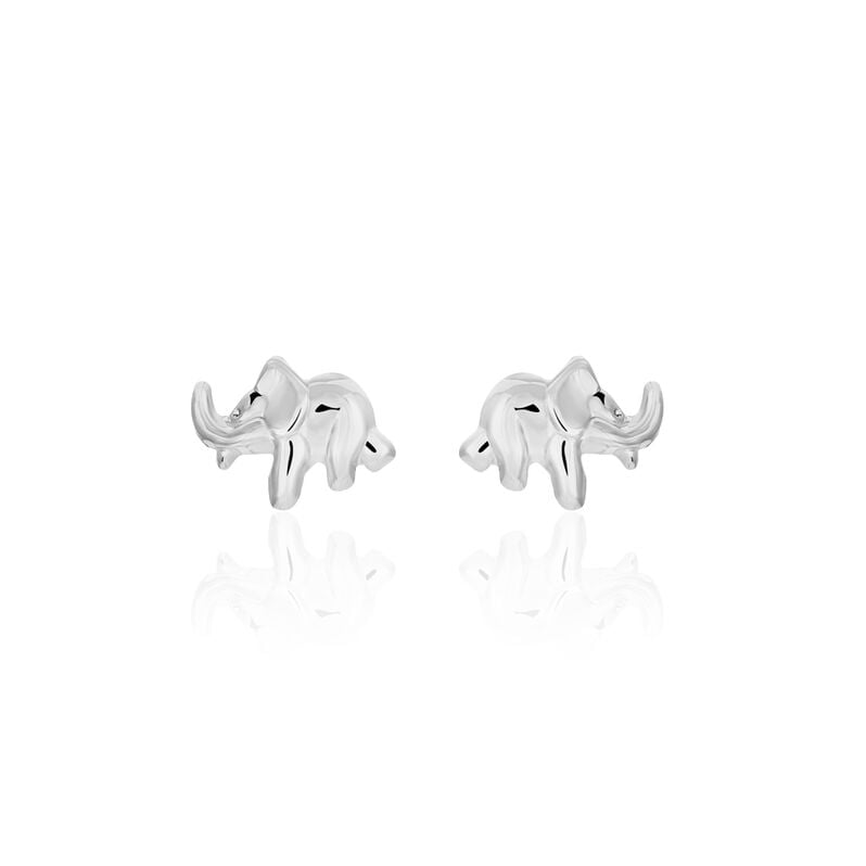 Kinder Ohrstecker Silber 925 Elefant - Ohrstecker Kinder | OROVIVO