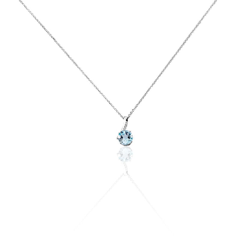 Collier Odelie Or Weiss Topaze - Spannringe Damen | OROVIVO