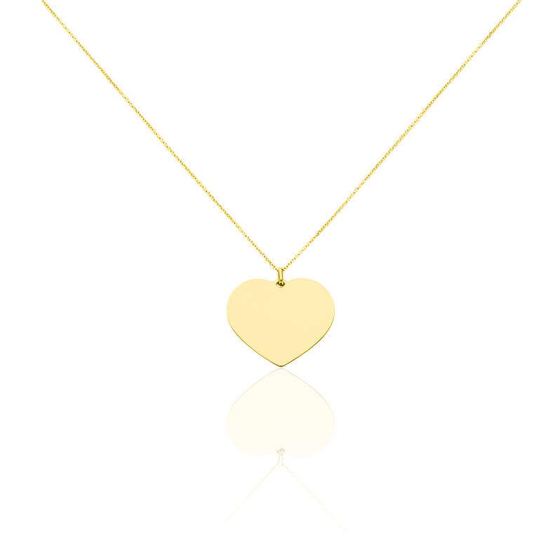 Collier Or Jaune Coeur - Spannringe Damen | OROVIVO