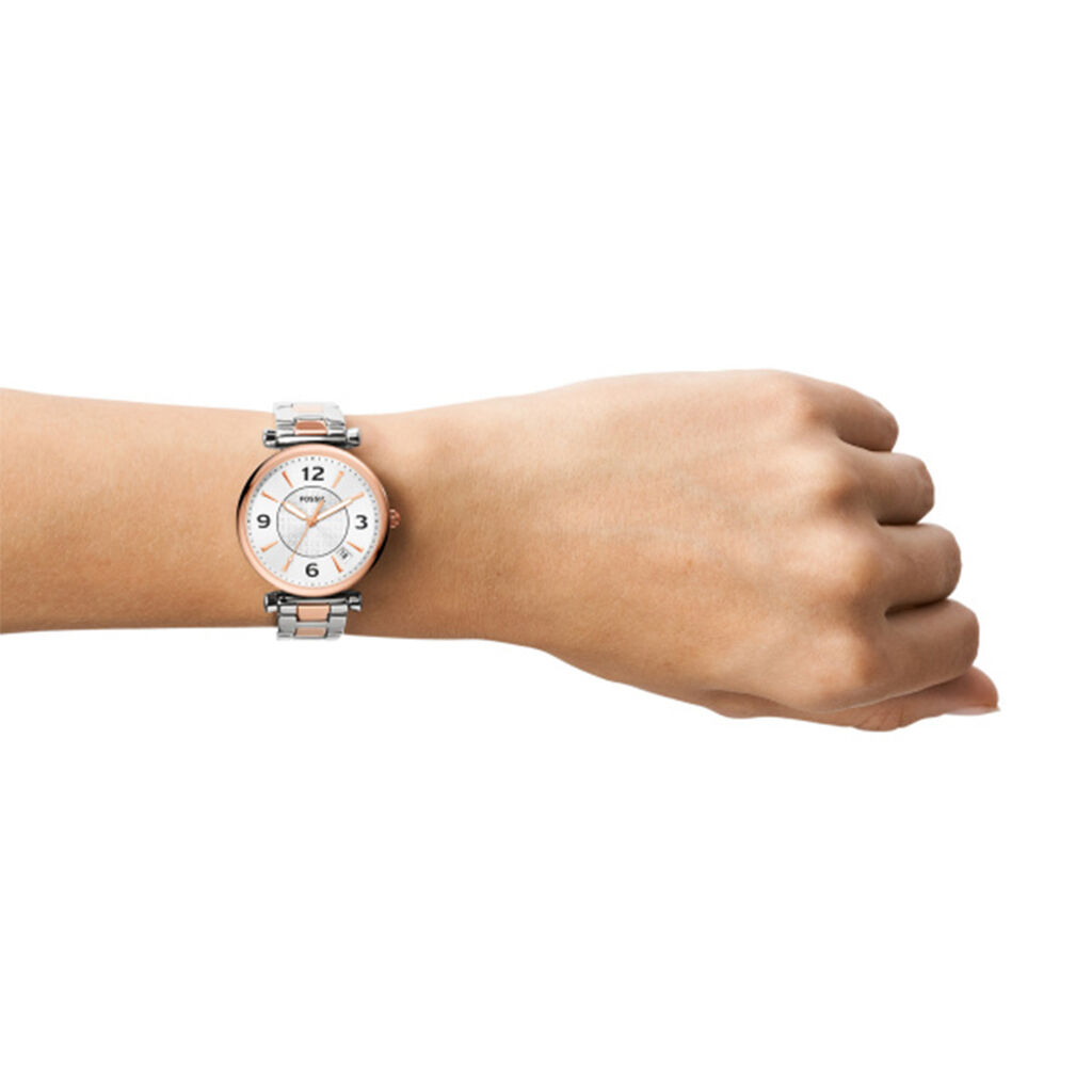 FOSSIL Damenuhr Quarz Carlie ES5156 - Armbanduhren Damen | OROVIVO