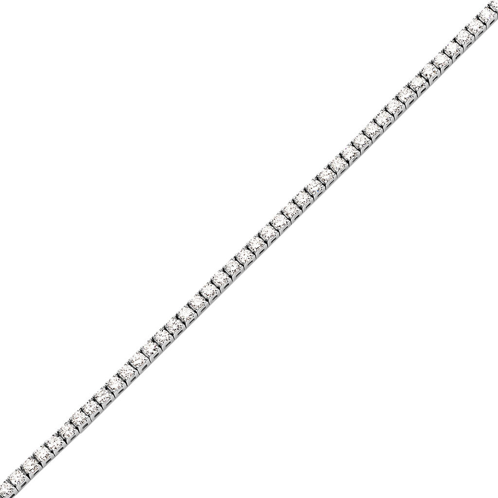 TESSA Damen Armband Weißgold 585 (14 Karat) Synthetischer Diamant Weiß 0,38 ct - Armbänder Damen | OROVIVO