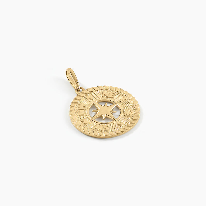 Pendentif Roswell Or Jaune - Spannringe Familie | OROVIVO