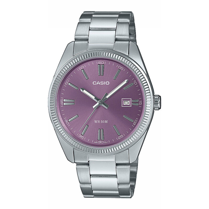 Montre Casio Collection Men Aubergine - Spannringe Herren | OROVIVO