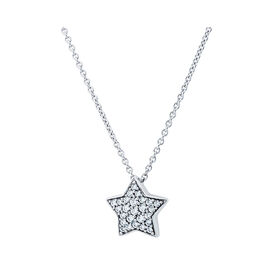 Damen Halskette Silber 925 Zirkonia Stern - Ketten mit Anhänger Damen | OROVIVO