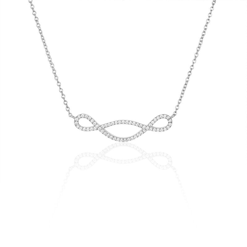 Collier Carla Argent Rhodié Et Oxyde - Spannringe Damen | OROVIVO