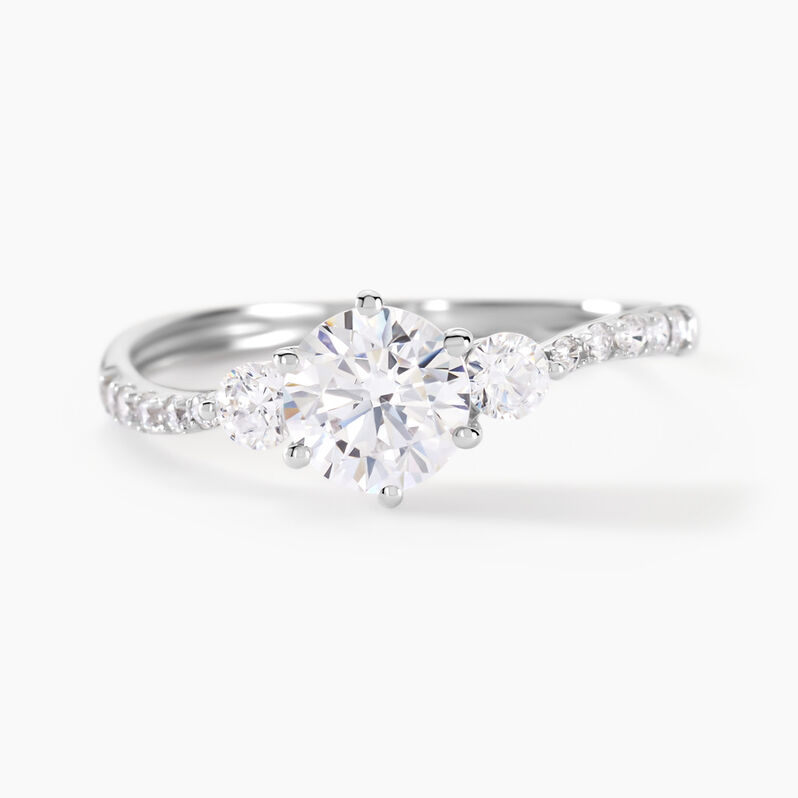 Bague Or Et Oxyde - Spannringe Damen | OROVIVO