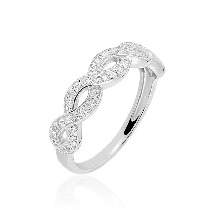 Bague Argent Rhodie Melissa - Spannringe Damen | OROVIVO