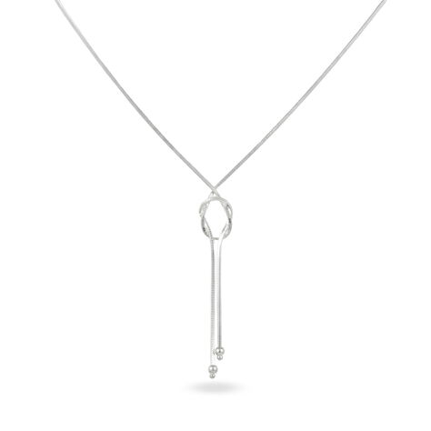 Damen Halskette Silber 925 Knoten  - Halsketten Damen | OROVIVO