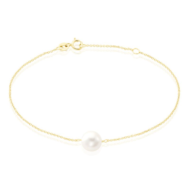 Bracelet Sissy Or Jaune Perle De Culture - Spannringe Damen | OROVIVO