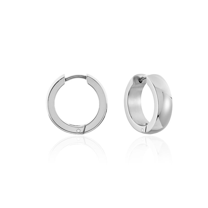 LYRIC Unisex Creolen Titan B 5 mm - Creolen Unisex | OROVIVO