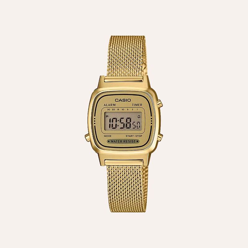 Orologio Al Quarzo Casio Vintage La670wemy-9ef (so Sett) - Spannringe Damen | OROVIVO