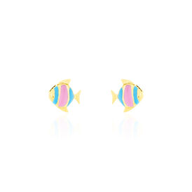 Kinder Ohrstecker Gold 375 Fisch - Ohrstecker Kinder | OROVIVO