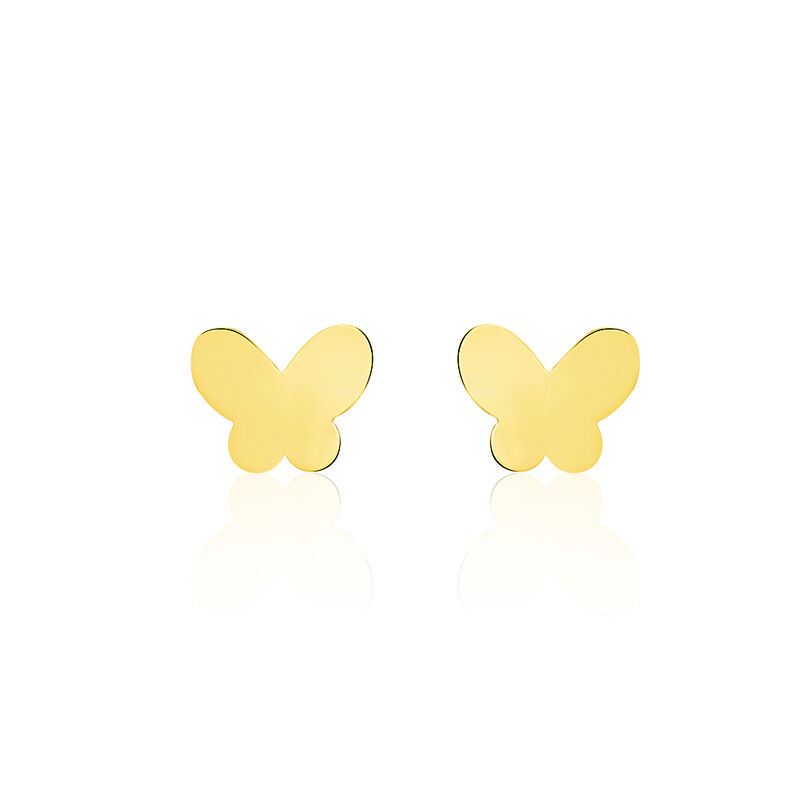 Boucles D'oreilles Or Jaune Luminola - Spannringe Kinder | OROVIVO