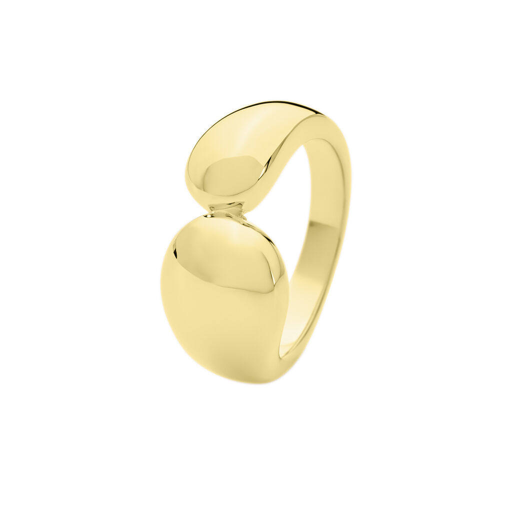 ALEXIA Damen Ring Silber vergoldet 925