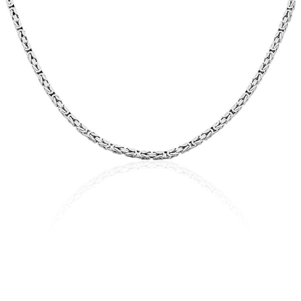 K&Ouml;NIGSKETTE Herren Kette Silber 925 B 3,2 mm