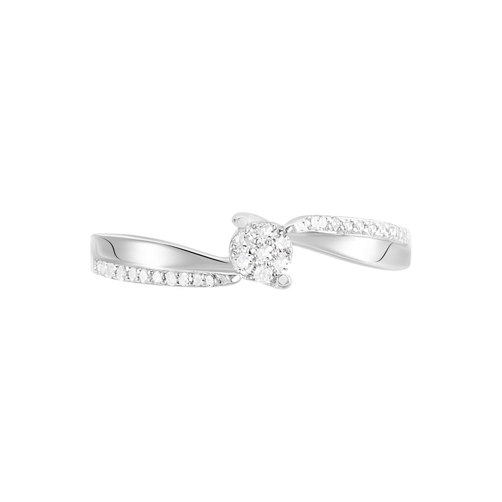Bague Or Weiss Callysta Diamants - Spannringe Damen | OROVIVO