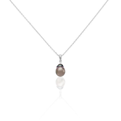 Damen Halskette Silber 925 Zirkonia Tahitiperle - Halsketten Damen | OROVIVO