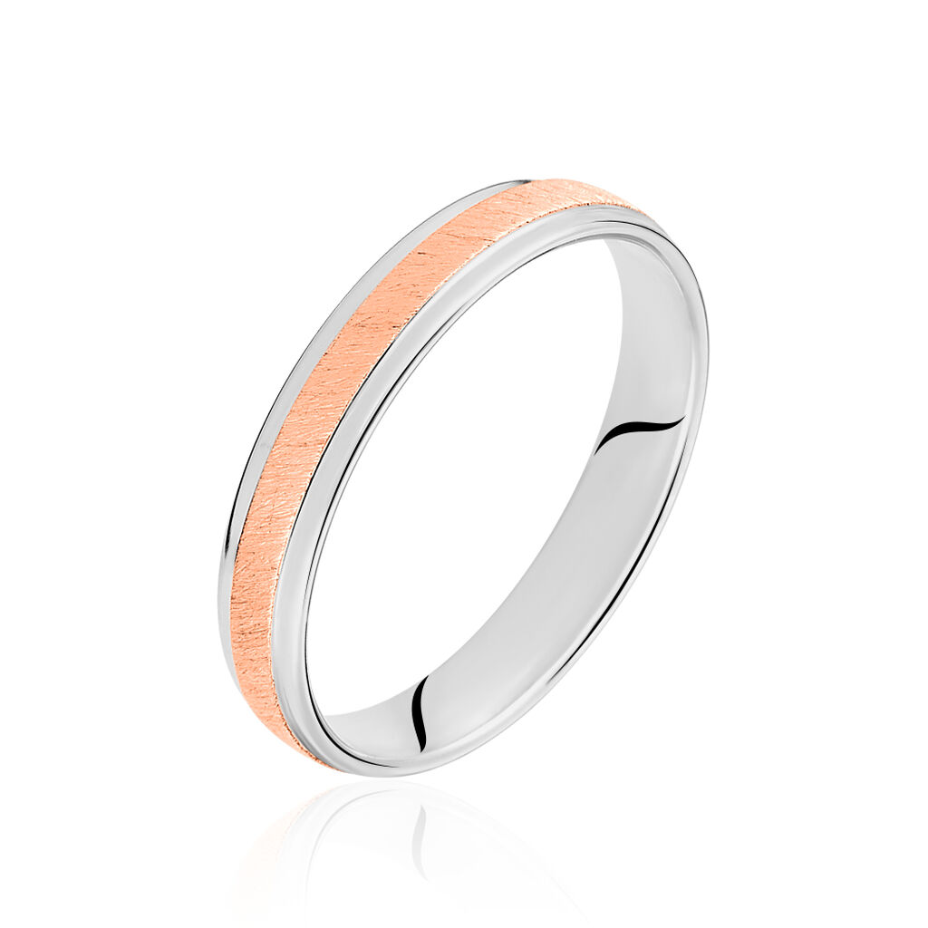 Alliance Selenne Ruban Plat Or Bicolore - Spannringe Familie | OROVIVO