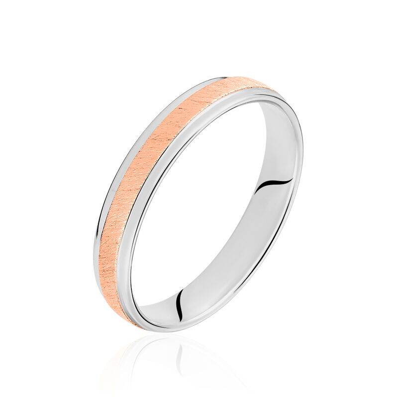 Alliance Selenne Ruban Plat Or Bicolore - Spannringe Familie | OROVIVO