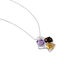 LINKA Damen Collier Weißgold 375 (9 Karat) Amethyst Violett 1,16 ct