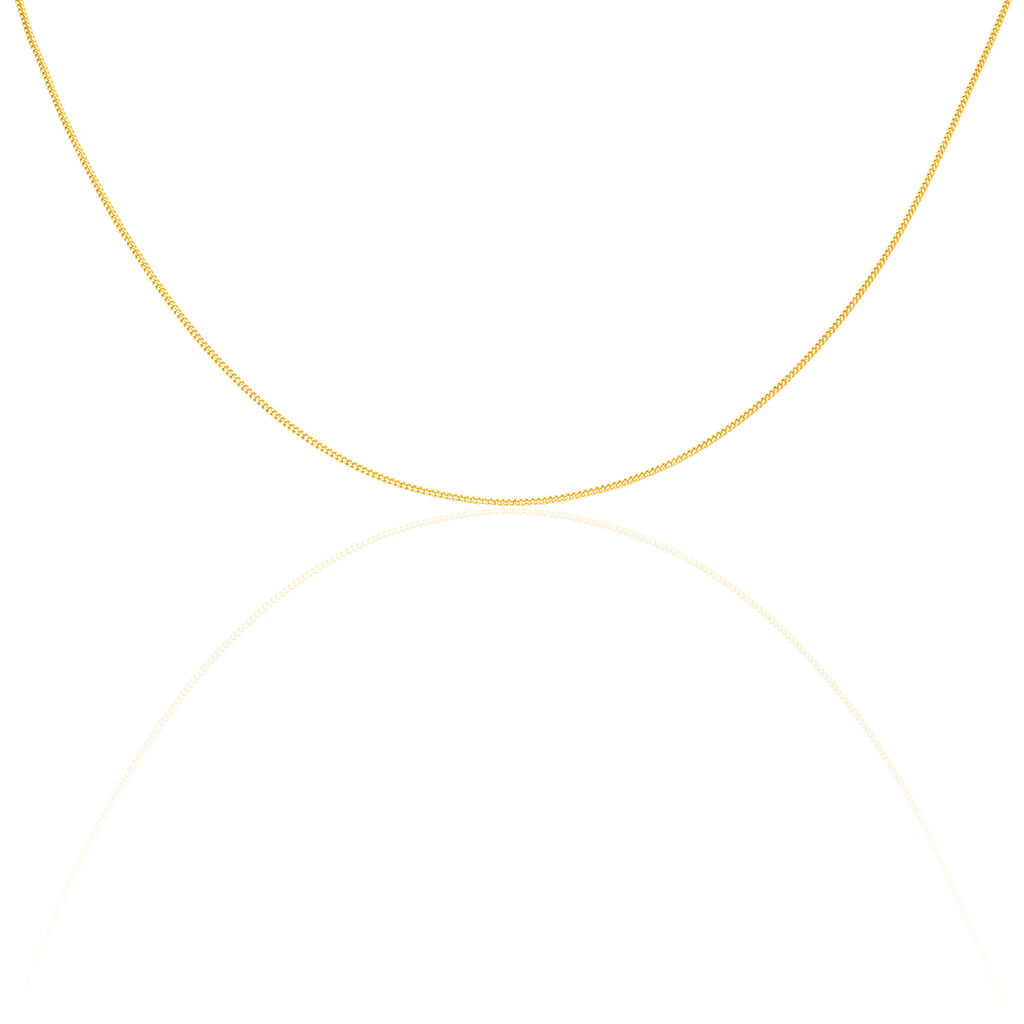 Damen Panzerkette Gold 585  - Halsketten Unisex | OROVIVO