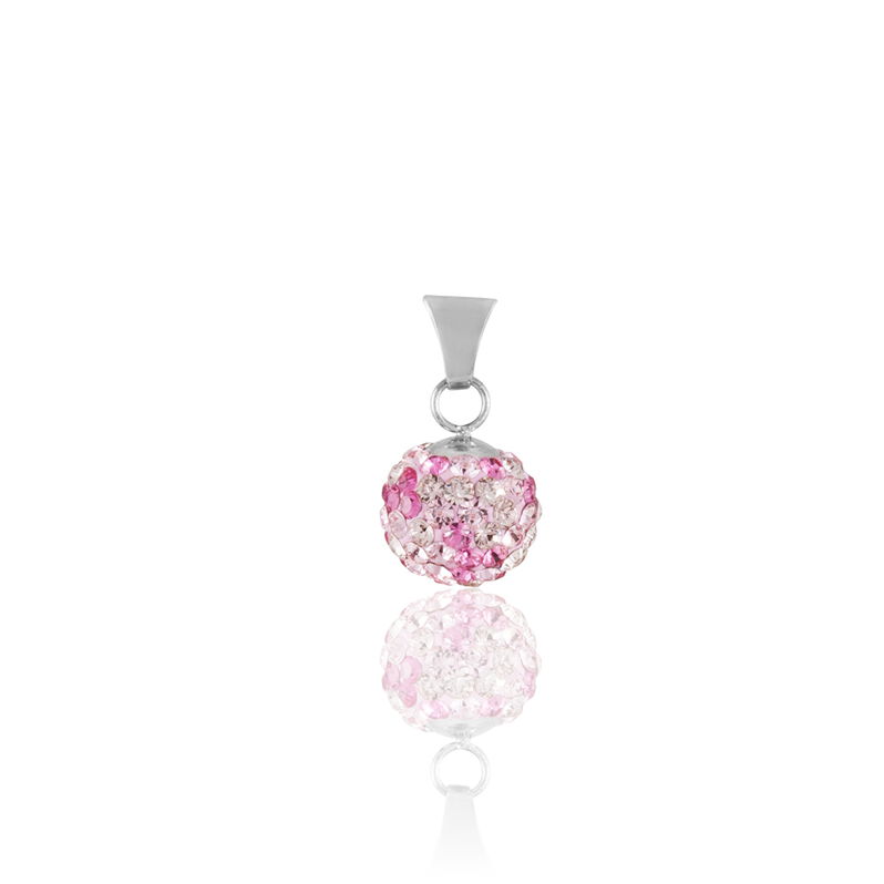 Pendentif Nohaneae Argent Blanc Pierre De Synthese - Spannringe Familie | OROVIVO