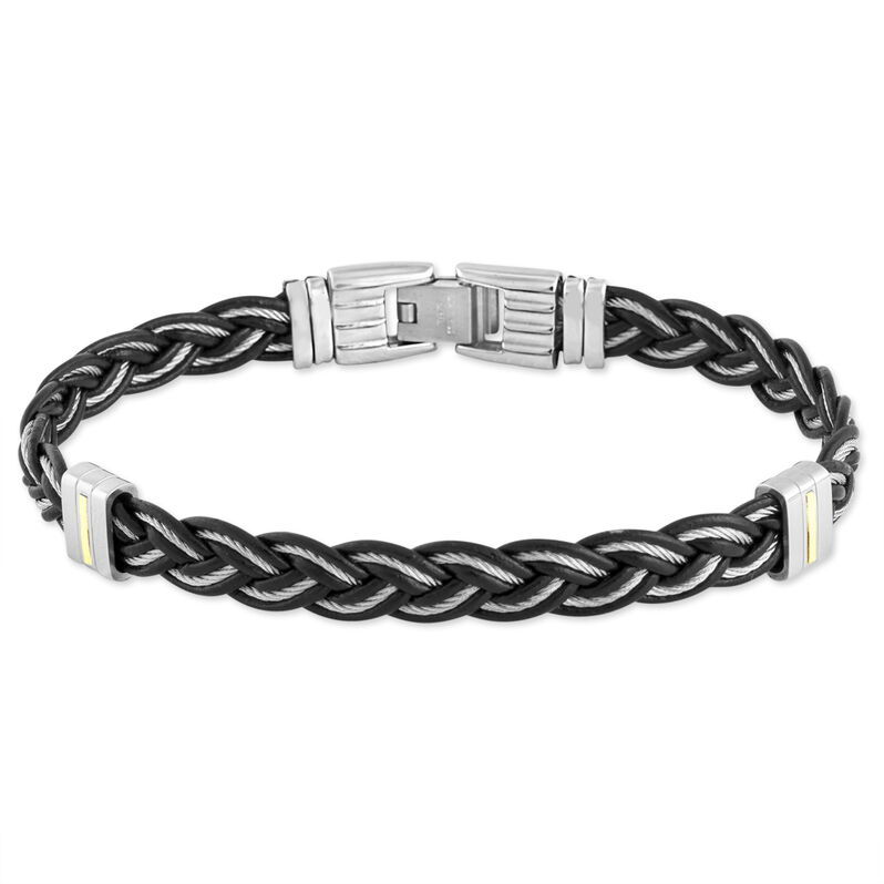 Bracelet Manoahae Or Acier Bicolore - Spannringe Herren | OROVIVO