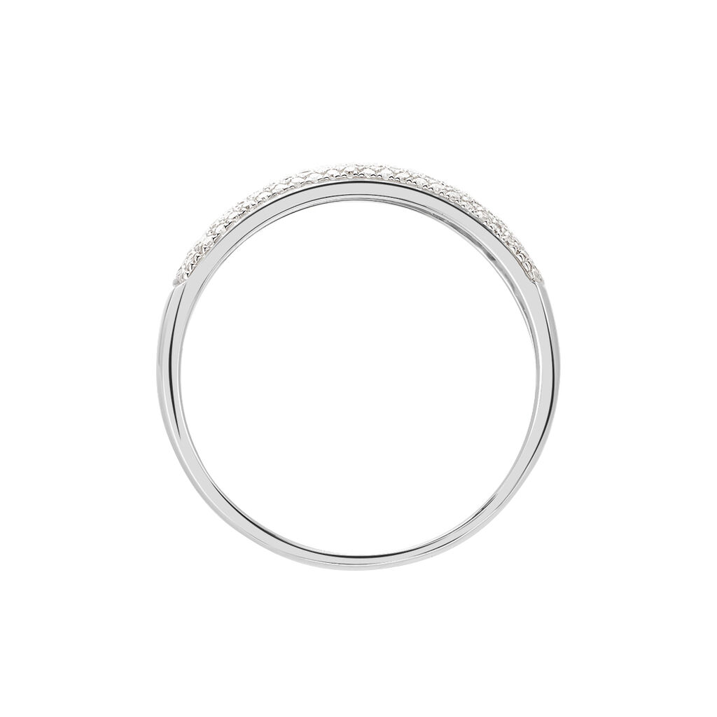 Bague Charlotte Or Blanc Diamant Divers - Spannringe Damen | OROVIVO
