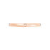 Graz Damen Ring Rosegold 375 (9 Karat) Diamant Wei&szlig; 0,01 ct B 18 mm