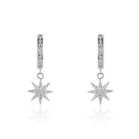 Damen Creolen Silber 925 Zirkonia - Creolen Familie | OROVIVO