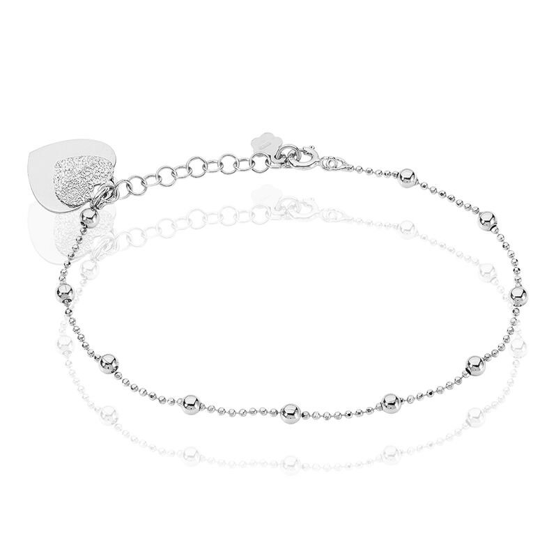 Bracelet Loveagain Argent Blanc - Spannringe Damen | OROVIVO