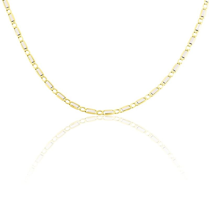 Collier Danae Plaquette Or Bicolore - Spannringe Herren | OROVIVO