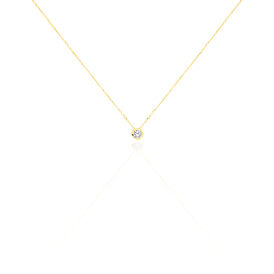 Damen Halskette Gold 375 Zirkonia - Ketten mit Anhänger Damen | OROVIVO