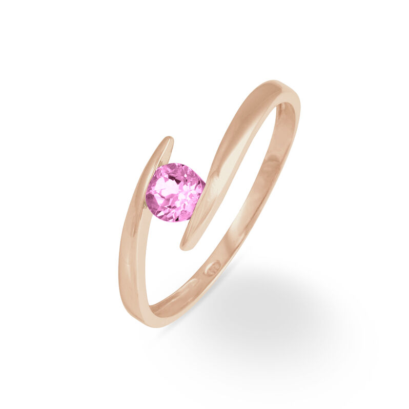 Bague Tiphaine Or Rose Tourmaline - Spannringe Damen | OROVIVO
